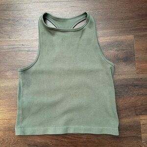 Free People Intimate Olive Green Tank Top M / L